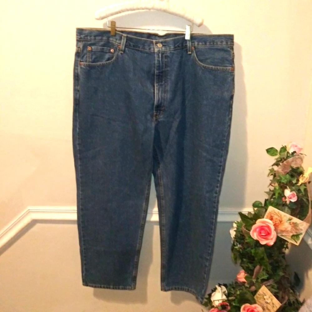 Levi's 550 Red Label 46 x 30 100% Cotton Relaxed Fit Jeans